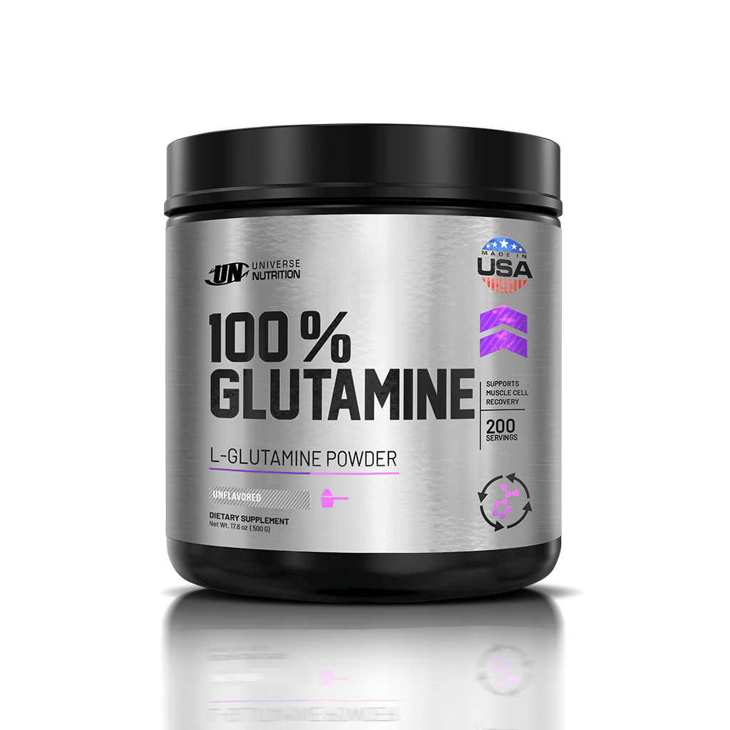 100 % GLUTAMINE información nutricional