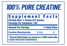 RONNIE COLEMAN INFORMACION NUTRICIONAL