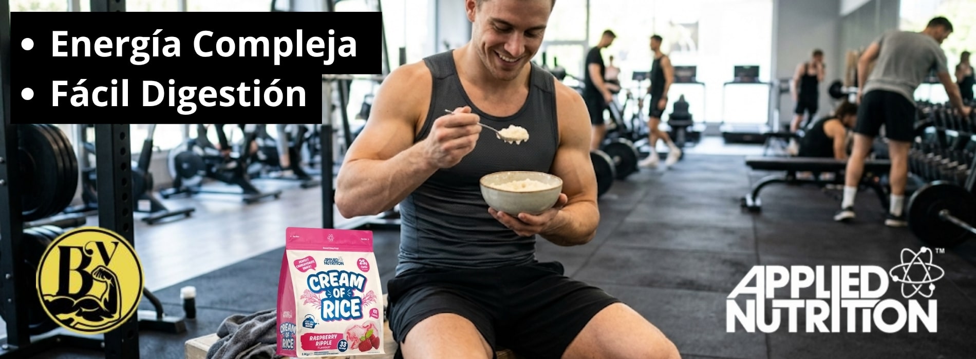 Cream of Rice Applied Nutrition Descripci&oacute;n