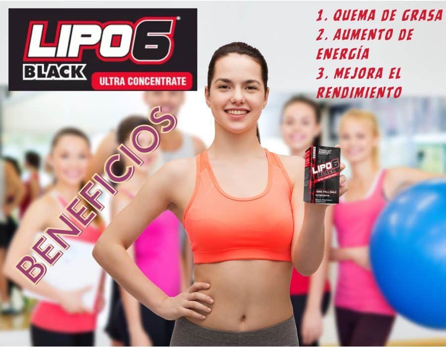 Beneficios LIPO6 BLACK para mujeres