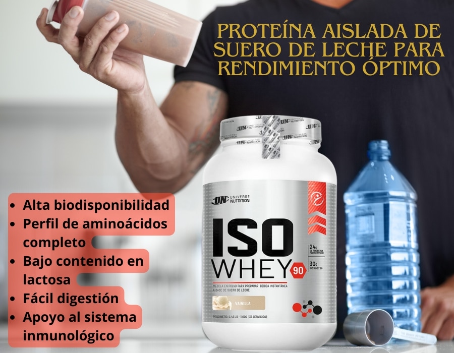 iso whey la proteína aislada