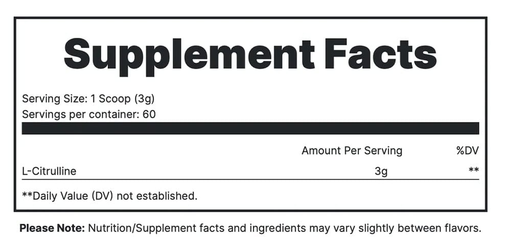 L-CITRULLINE REDCON1