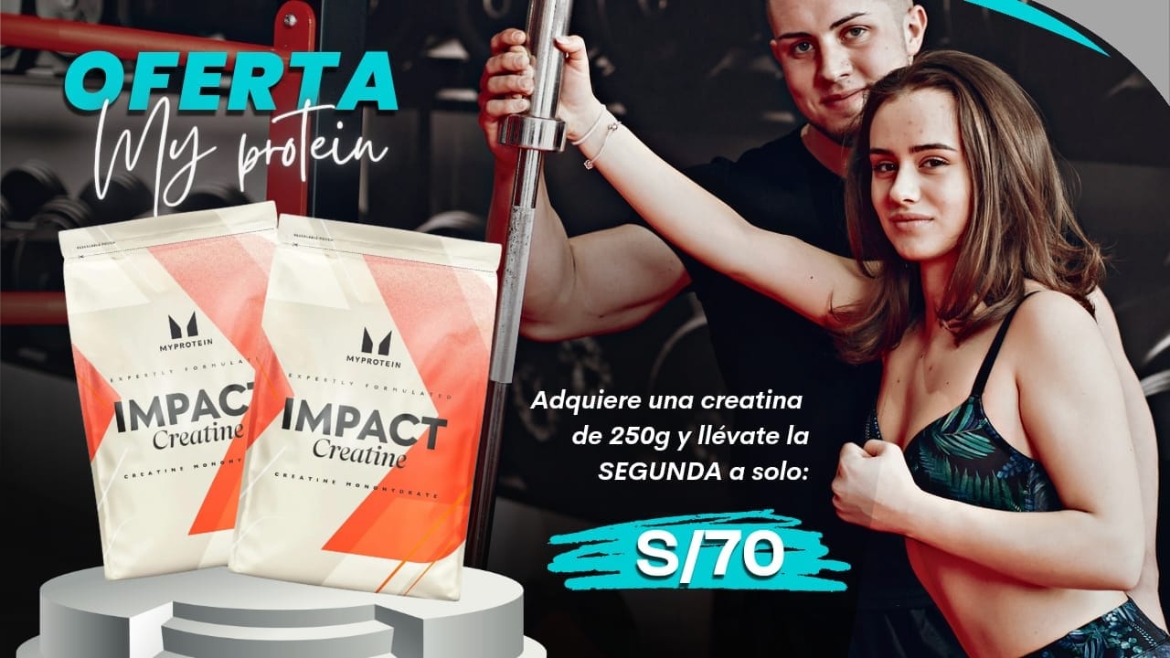 Oferta Impact Creatine MyProtein