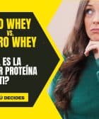 iso whey vs. nitro whey