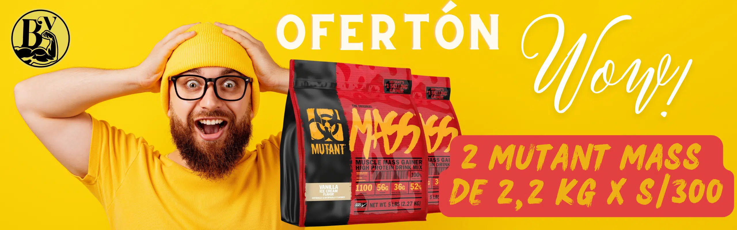 oferta 2 mutant mass 2,2 kg